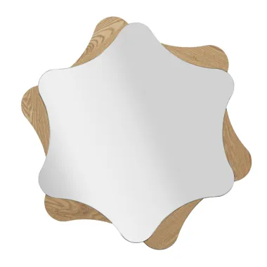 Lustro ścienne STAR 80X1 cm (wymiary lustra 65X74 cm)